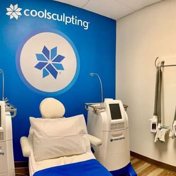 CoolSculpting machine in Dr. Jeffrey J. Roth's office