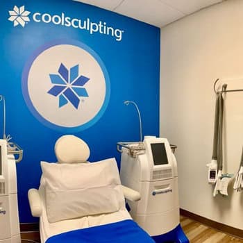 CoolSculpting machine in Dr. Jeffrey J. Roth's office