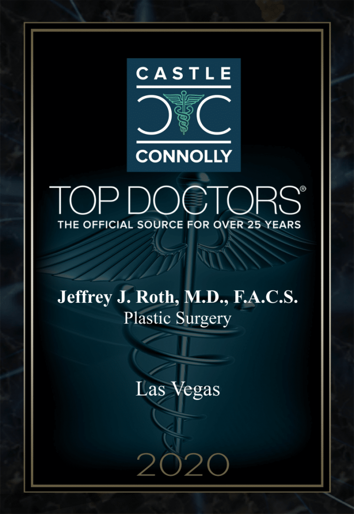 dr roth honored again as a top doctor Las Vegas Plastic Surgery