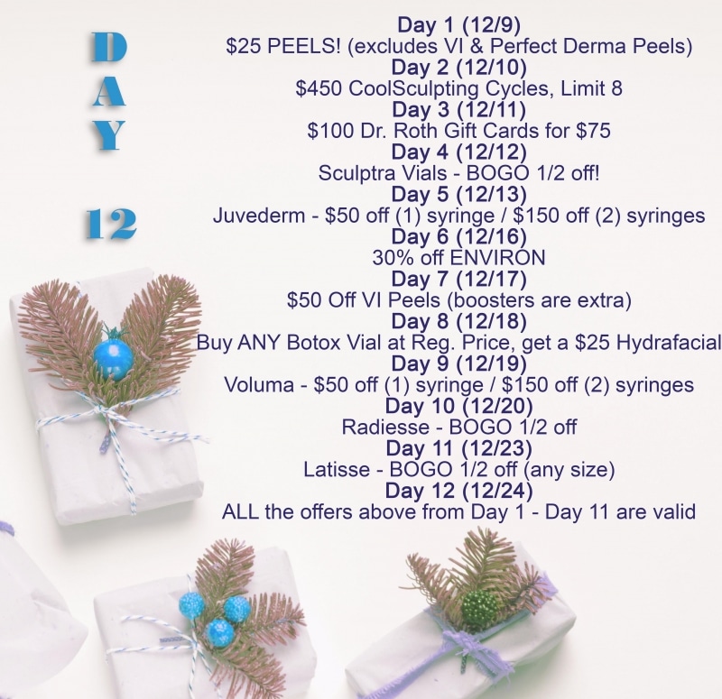 dr roths 12 days of holiday savings on now 5e86c82a1f349