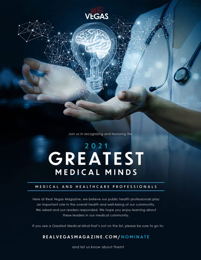 2021 Greatest Medical Minds Cover
