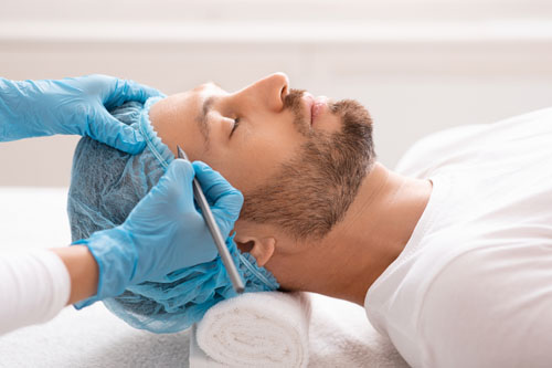 Dr. Jeffrey Roth's Las Vegas clinic, showcasing his state-of-the-art equipment and experienced staff ready to provide top-notch facial procedures for men.