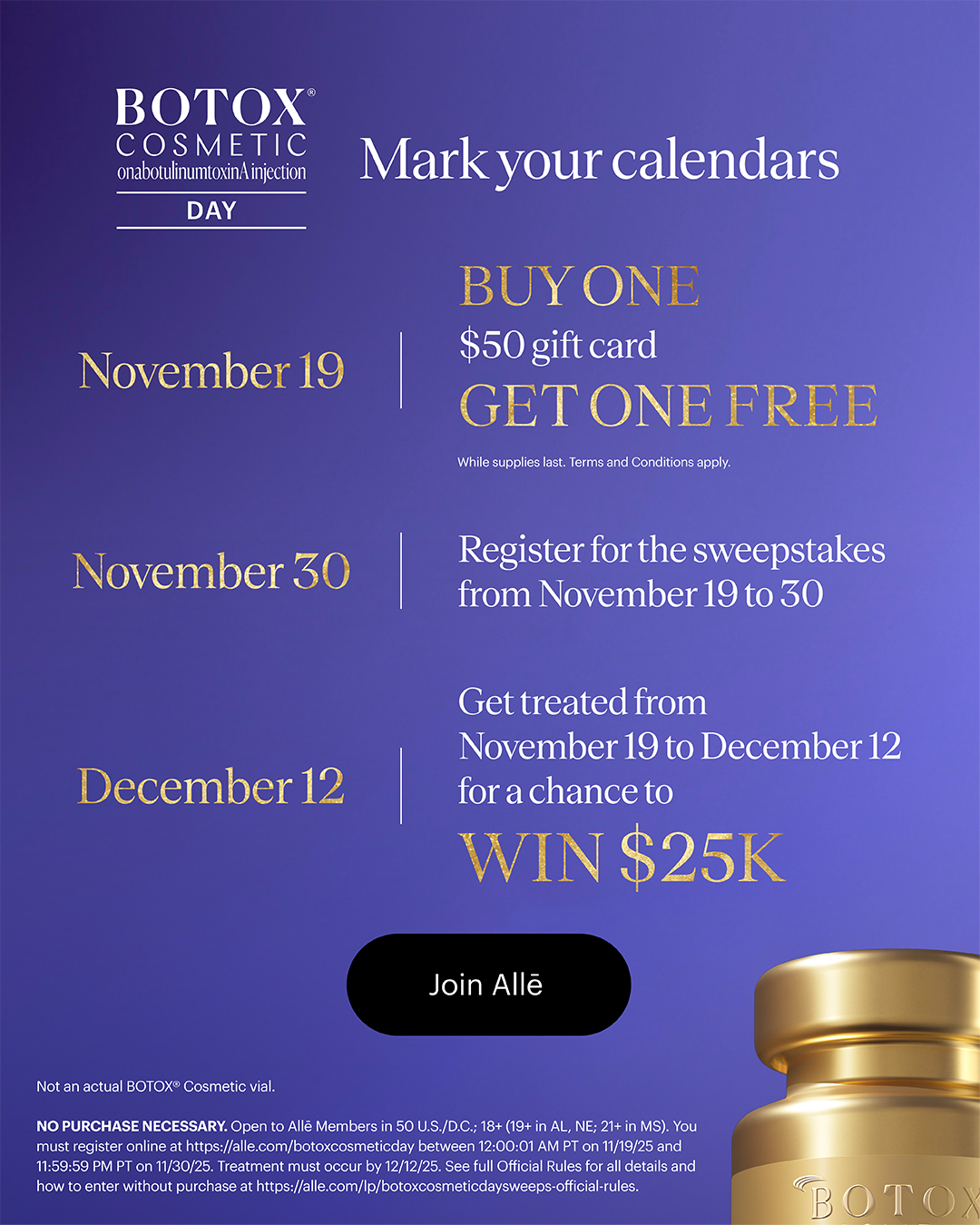 BOTOX DAY is Coming! Save the Date, 11/19! – Las Vegas Plastic Surgery ...